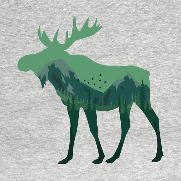 moose lover,moose gift animal moose nature in alaska elk by mezy